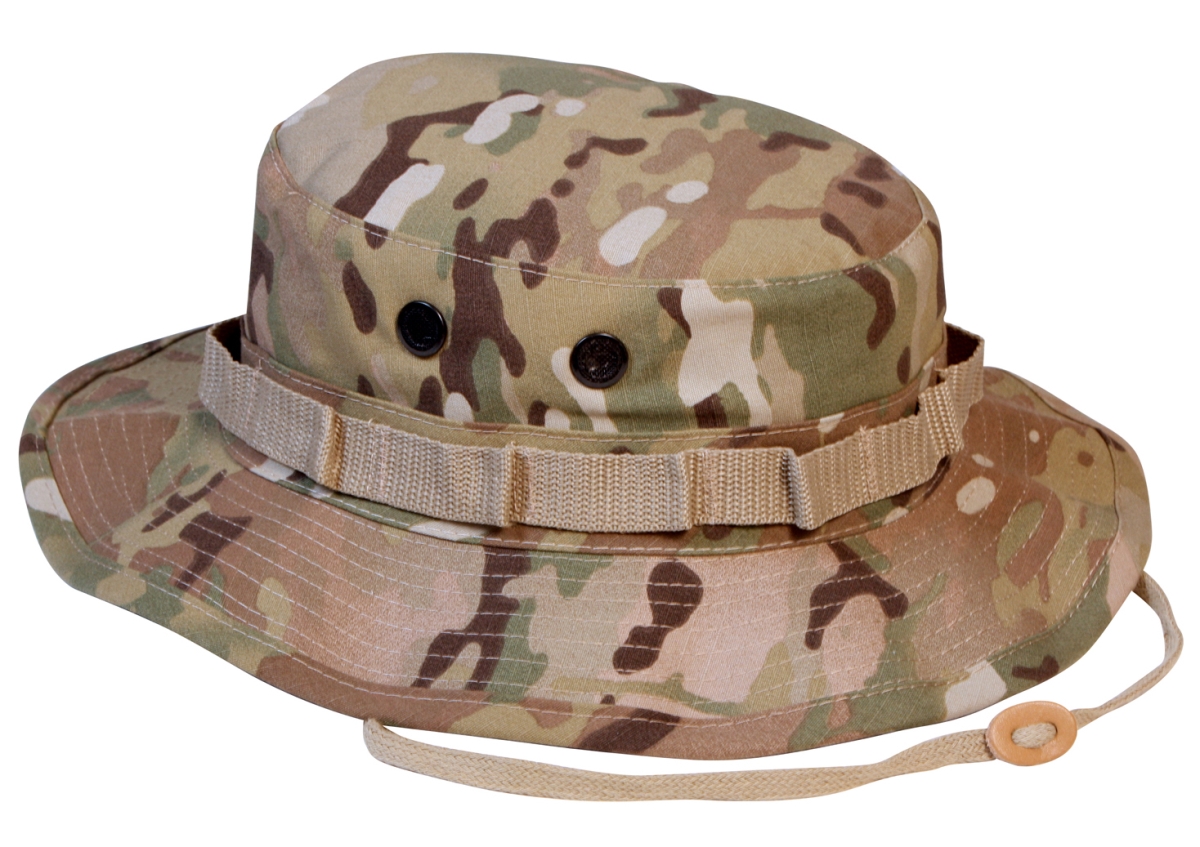 19484 Camo Boonie Hat, MultiCam - Size 8