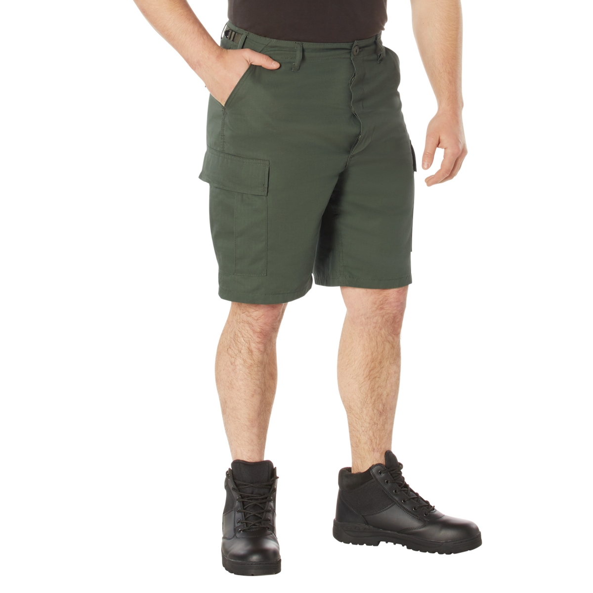7901 Men Rip-Stop Battle Dress Uniform Shorts, Olive Drab - 2XL