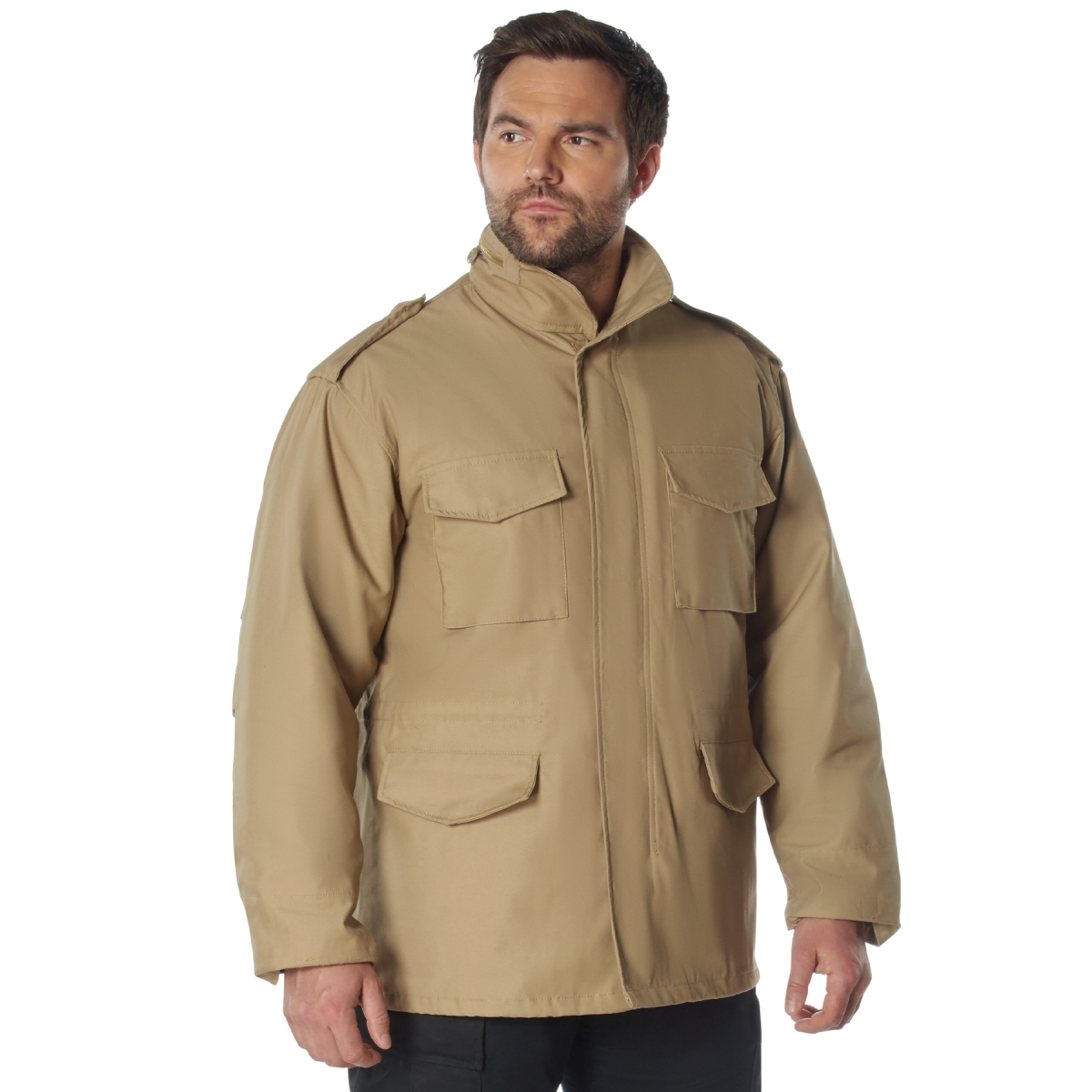 9432 Men M-65 Field Jacket, Khaki - Large