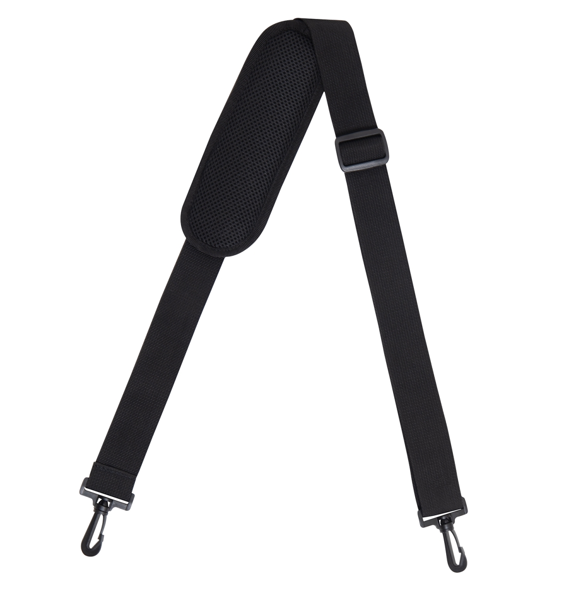 19331 48 in. All-Purpose Shoulder Strap with Removable Pad, Black