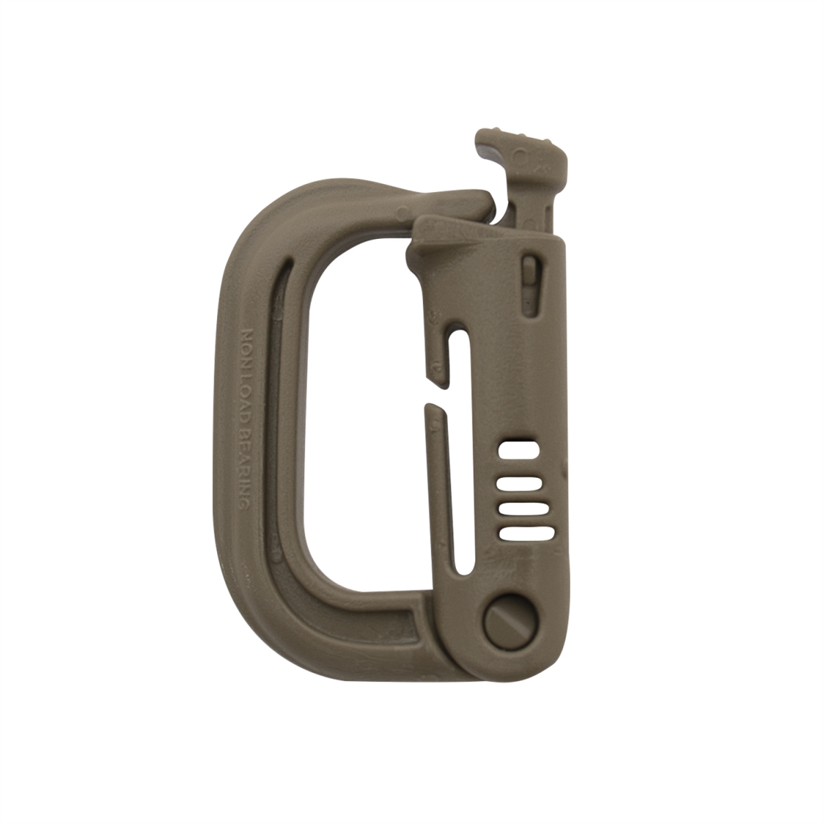 19914 ITW Nexus Plastic Gridlock Molle Locking D-Ring, Coyote Brown
