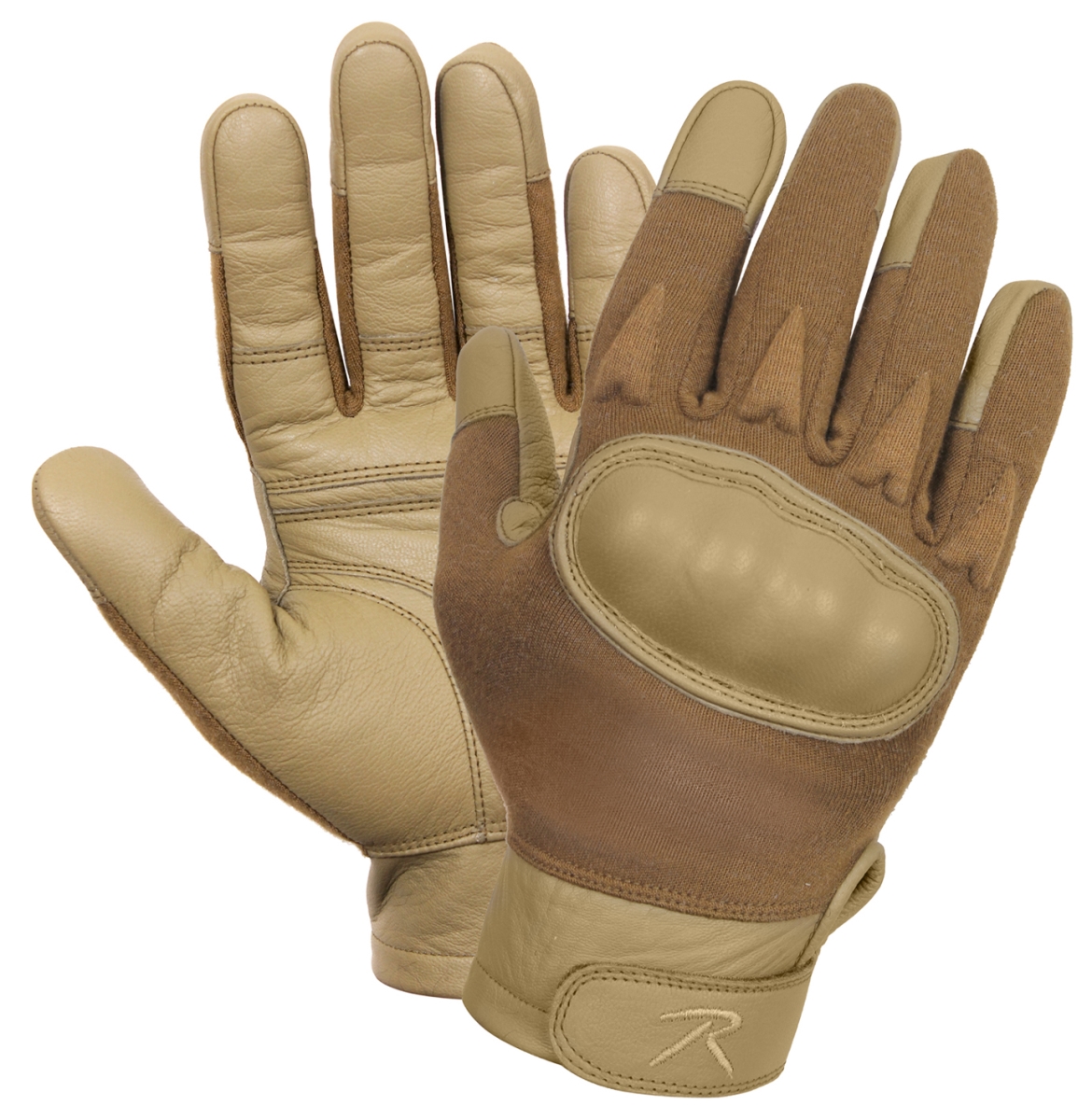 17920 Hard Knuckle Cut & Fire Resistant Gloves, Coyote Brown - Large