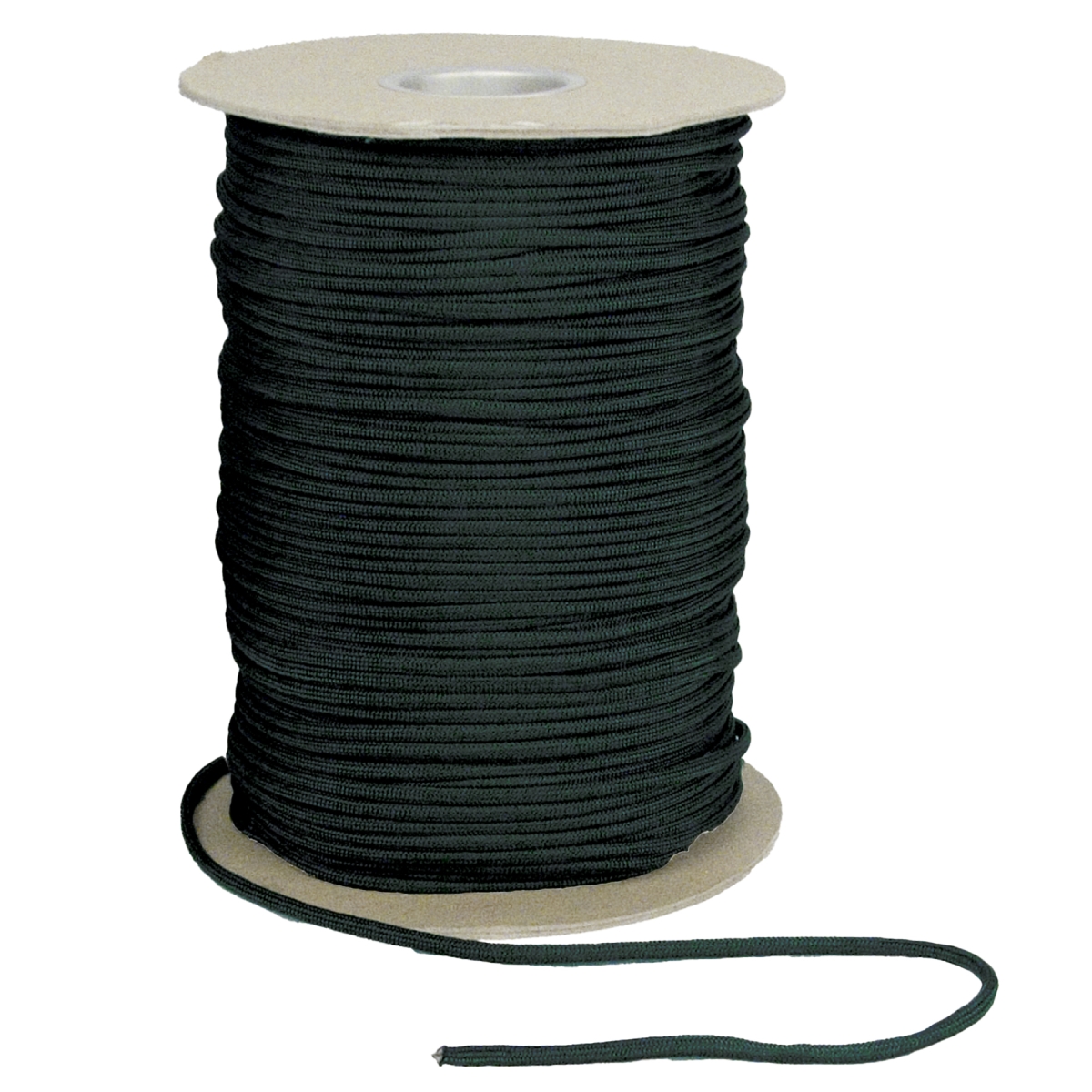 1765 1000 ft Spool Nylon Paracord  550 lbs Black