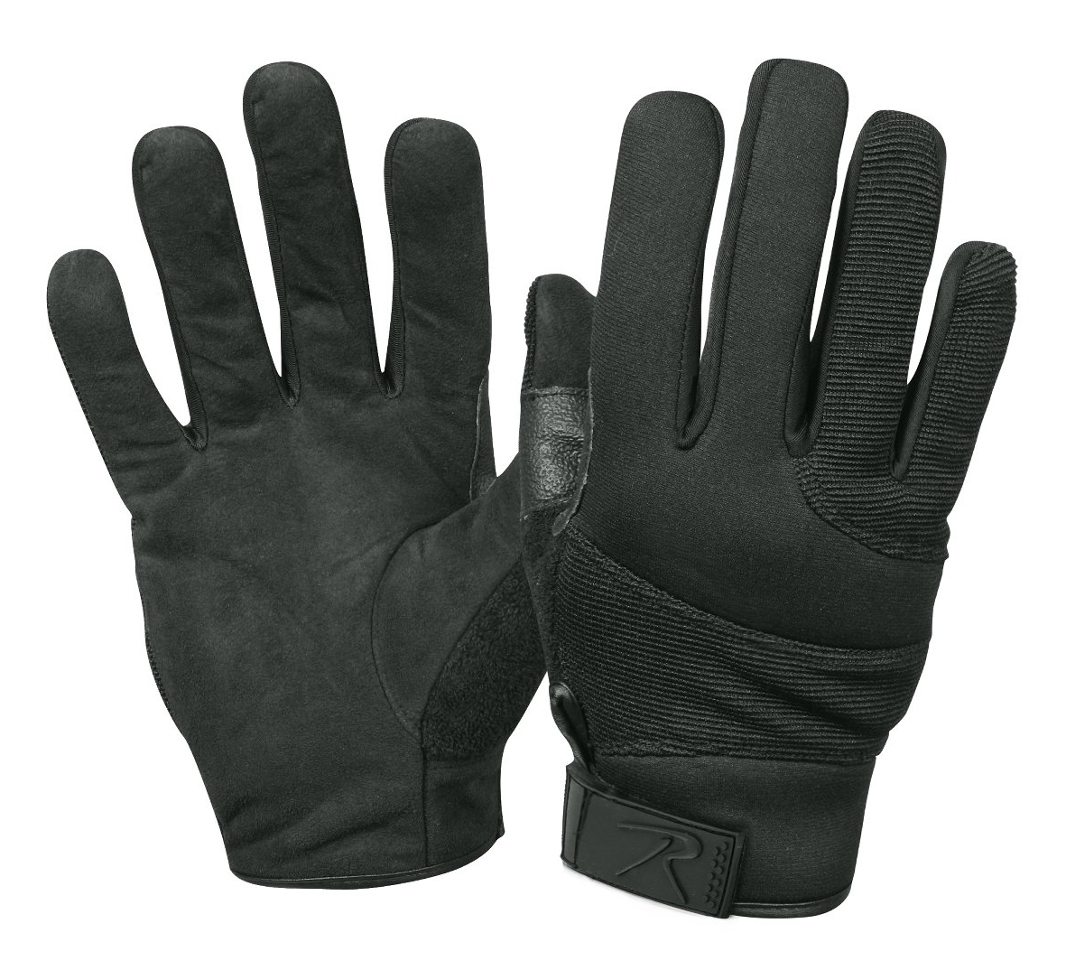 2197 Street Shield Cut Resistant Police Gloves, Black - Large