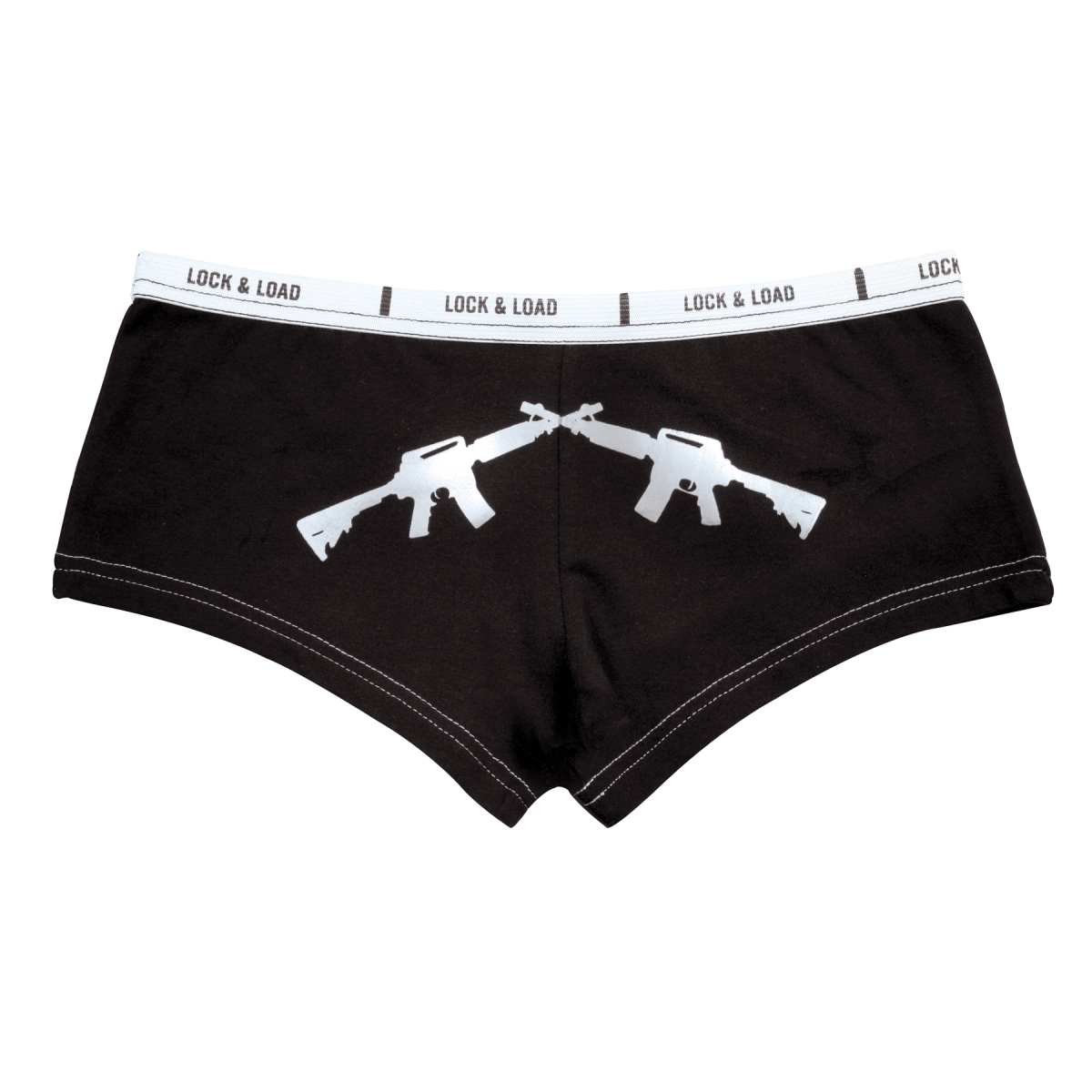 2666 Crossed Bottom Rifles Booty Shorts & Tank Top - Large