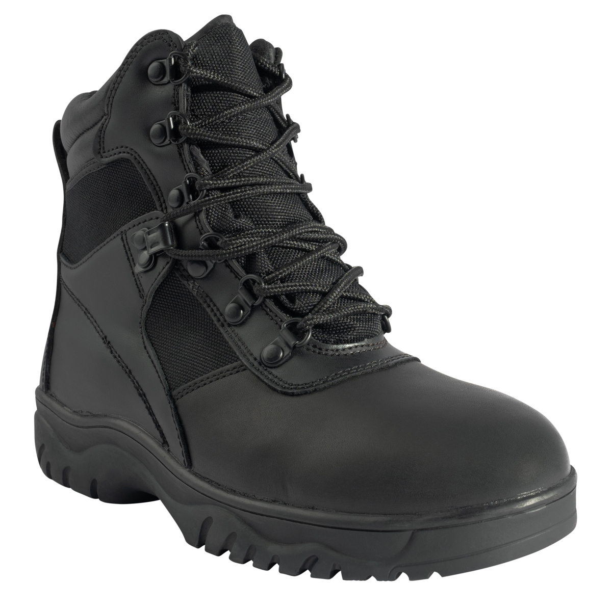 4609 6 in. Blood Pathogen Resistant & Waterproof Tactical Boot, Black - Size 11