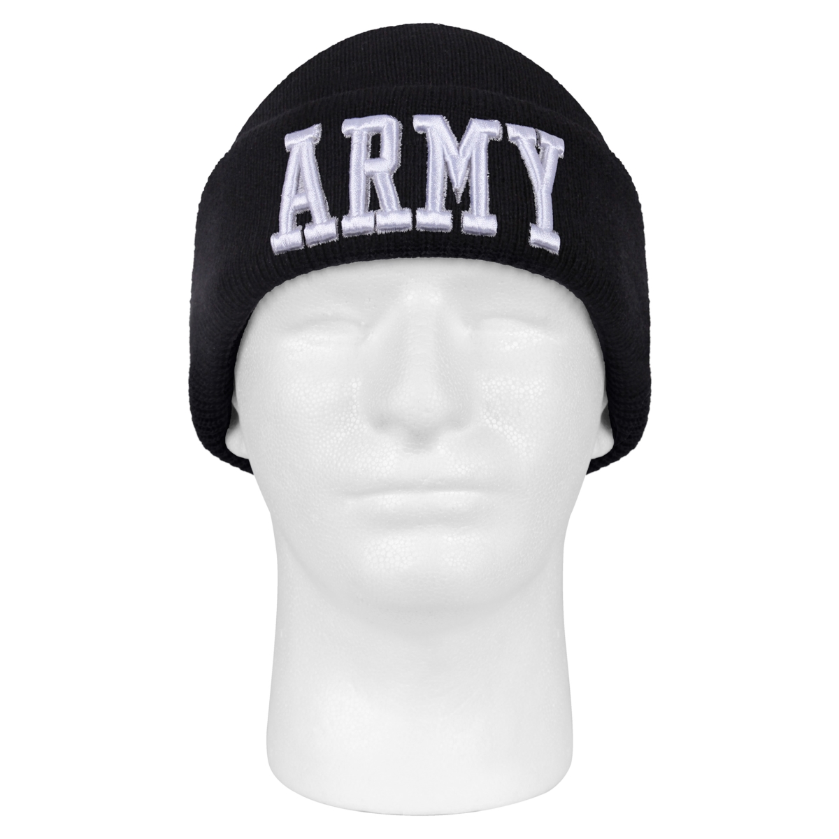 4954 Deluxe Embroidered Watch Caps, Army
