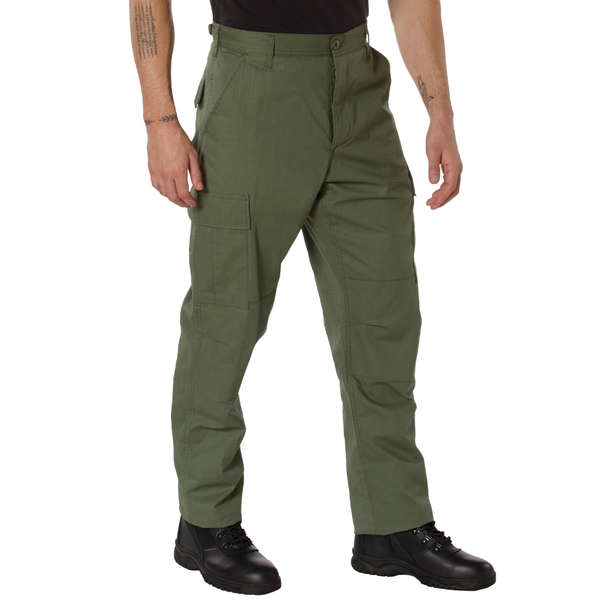 28918 Rip-Stop Battle Dress Uniform Pants, Olive Drab - Medium
