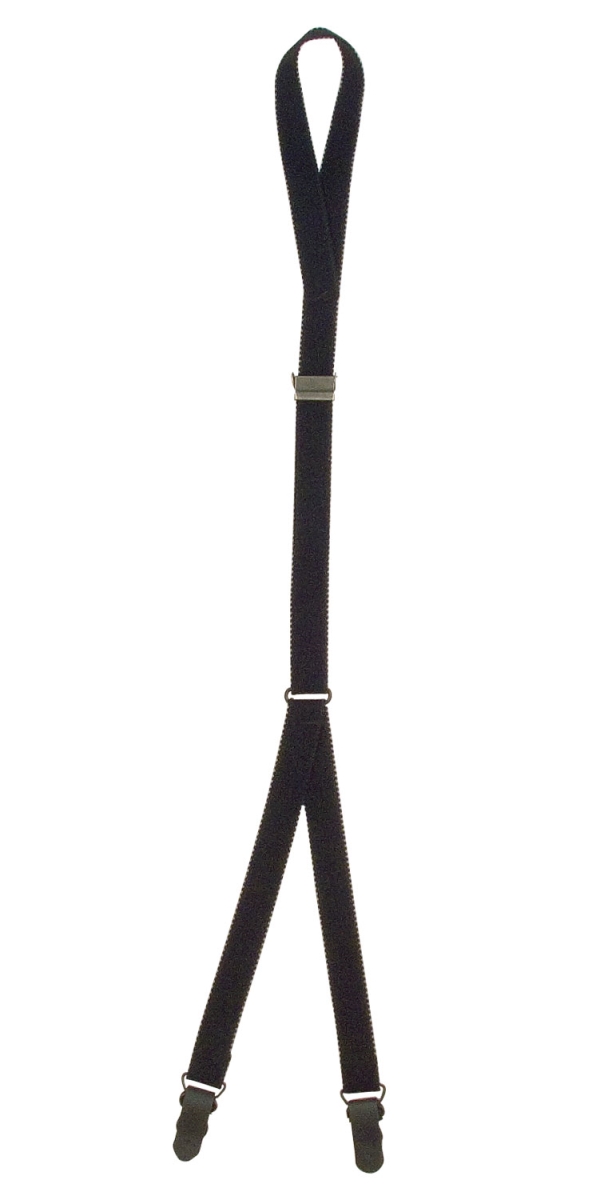 8084 Stirrup Style Shirt Stays, Black