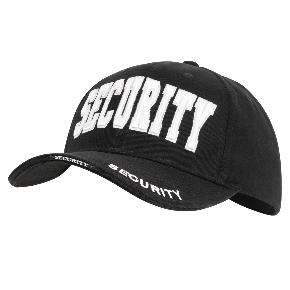 10910 Security Deluxe Low Profile Cap, Black & White