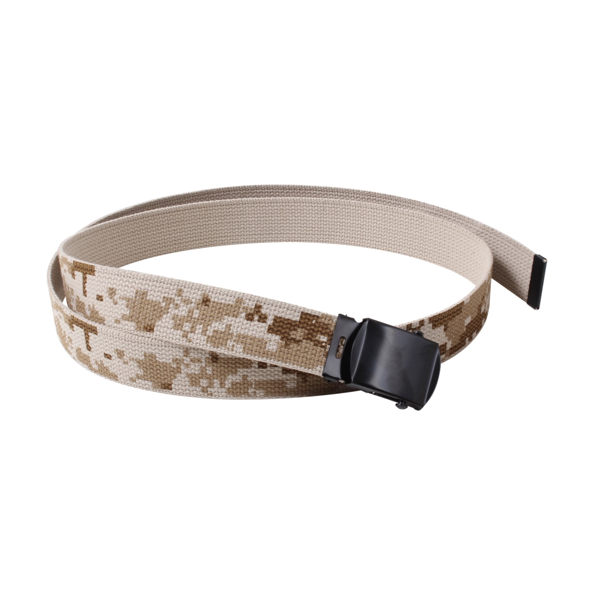 3634 Camo Reversible Web Belts, Desert Digital & Tan - 54 in. Length