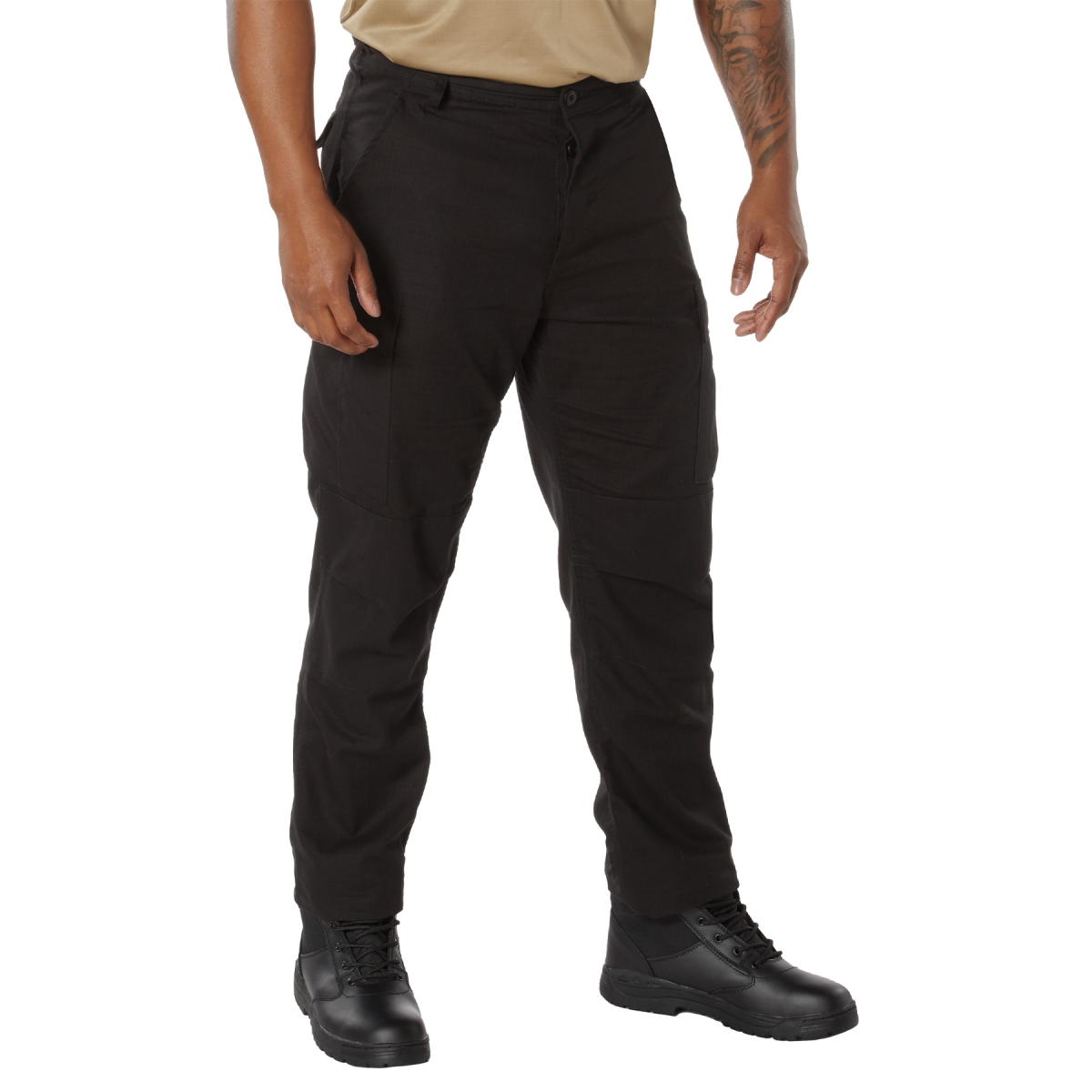 3745 32 x 32 in. Men Tactical Duty Pants, Black