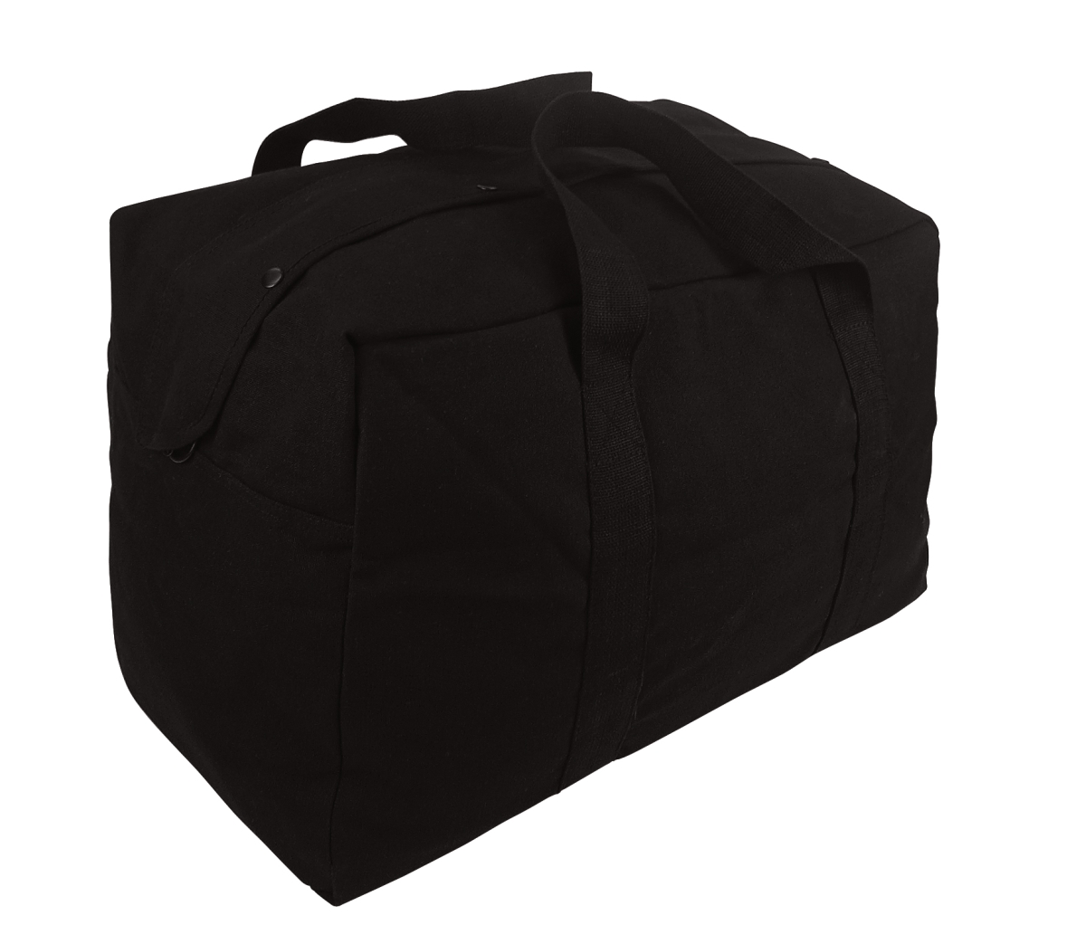 1826 Canvas Parachute Cargo Bag, Black