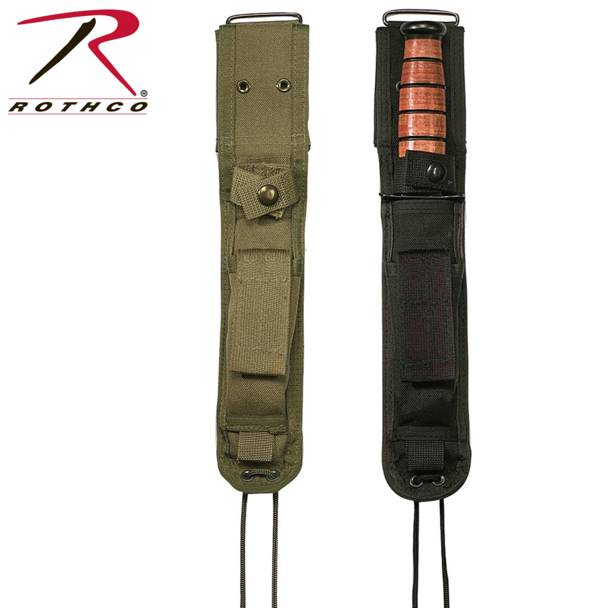 2717 G.I. Type Enhanced Knife Sheaths, Olive Drab