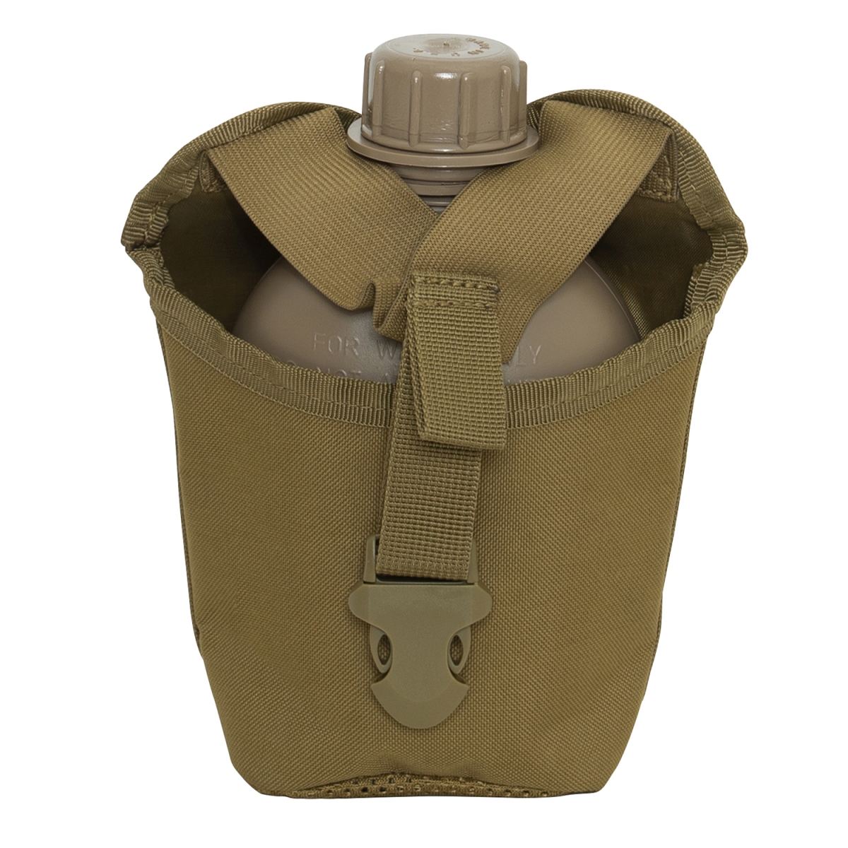 19259 1 qt. Molle Compatible Canteen Pouch & Cover, Coyote Brown