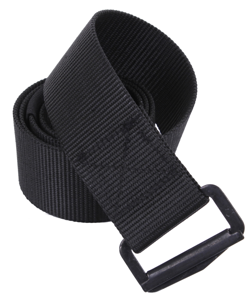 2923 Adjustable Battle Dress Uniform Belts, Black - 44 in. Length