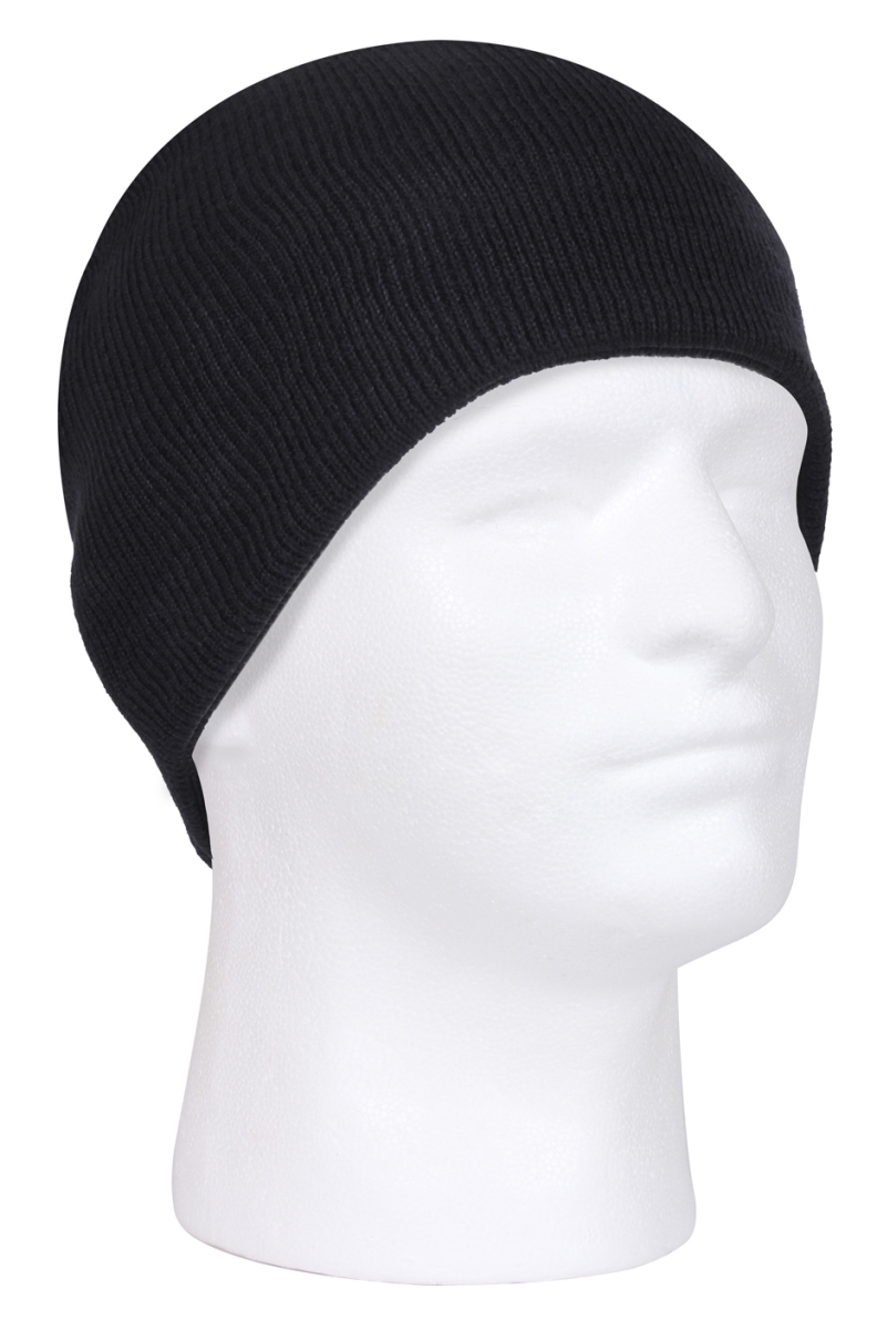 5155 Deluxe Acrylic Skull Caps, Black