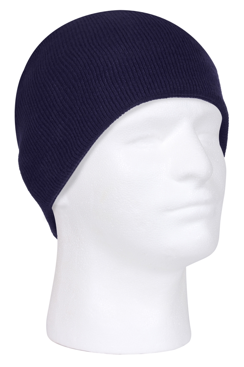 5156 Deluxe Acrylic Skull Caps, Navy Blue