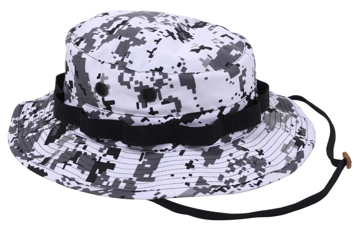 14163 Digital Camo Boonie Hat, City Digital Camo - Size 7