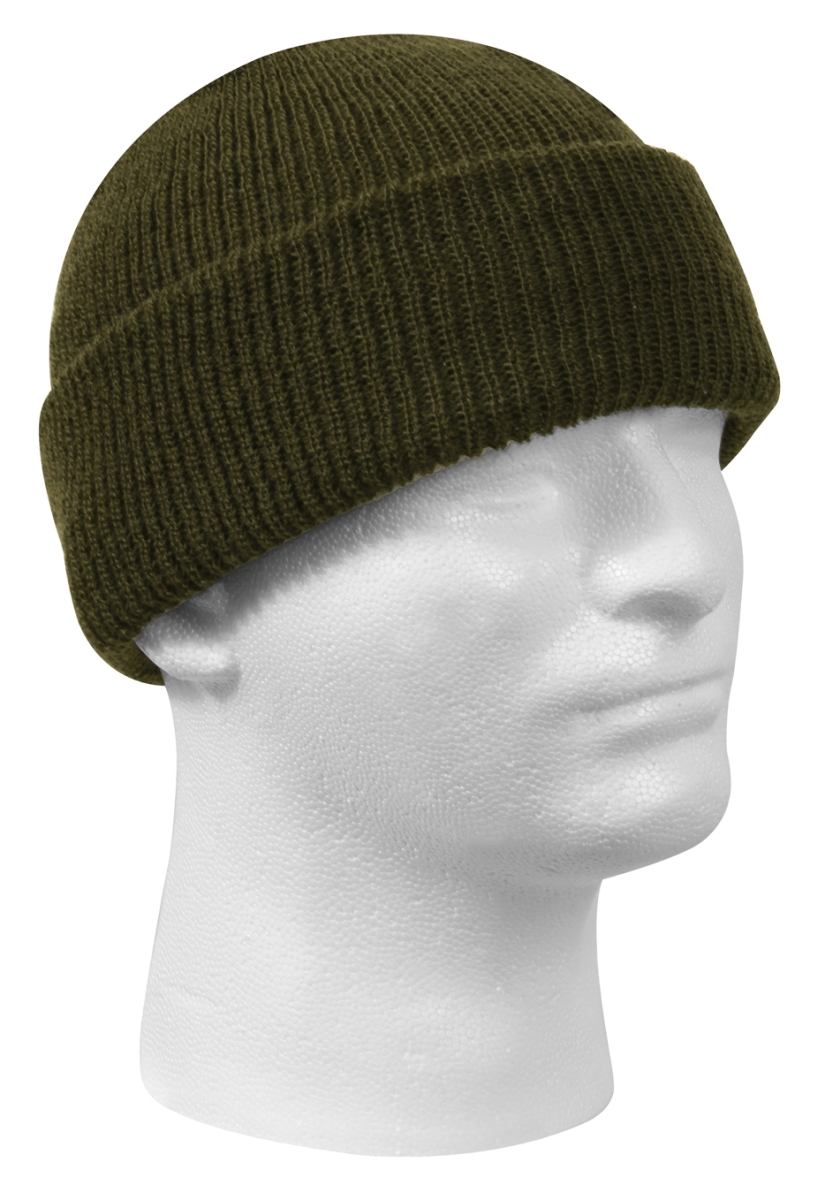 5505 Genuine Wool Watch Caps, Olive Drab