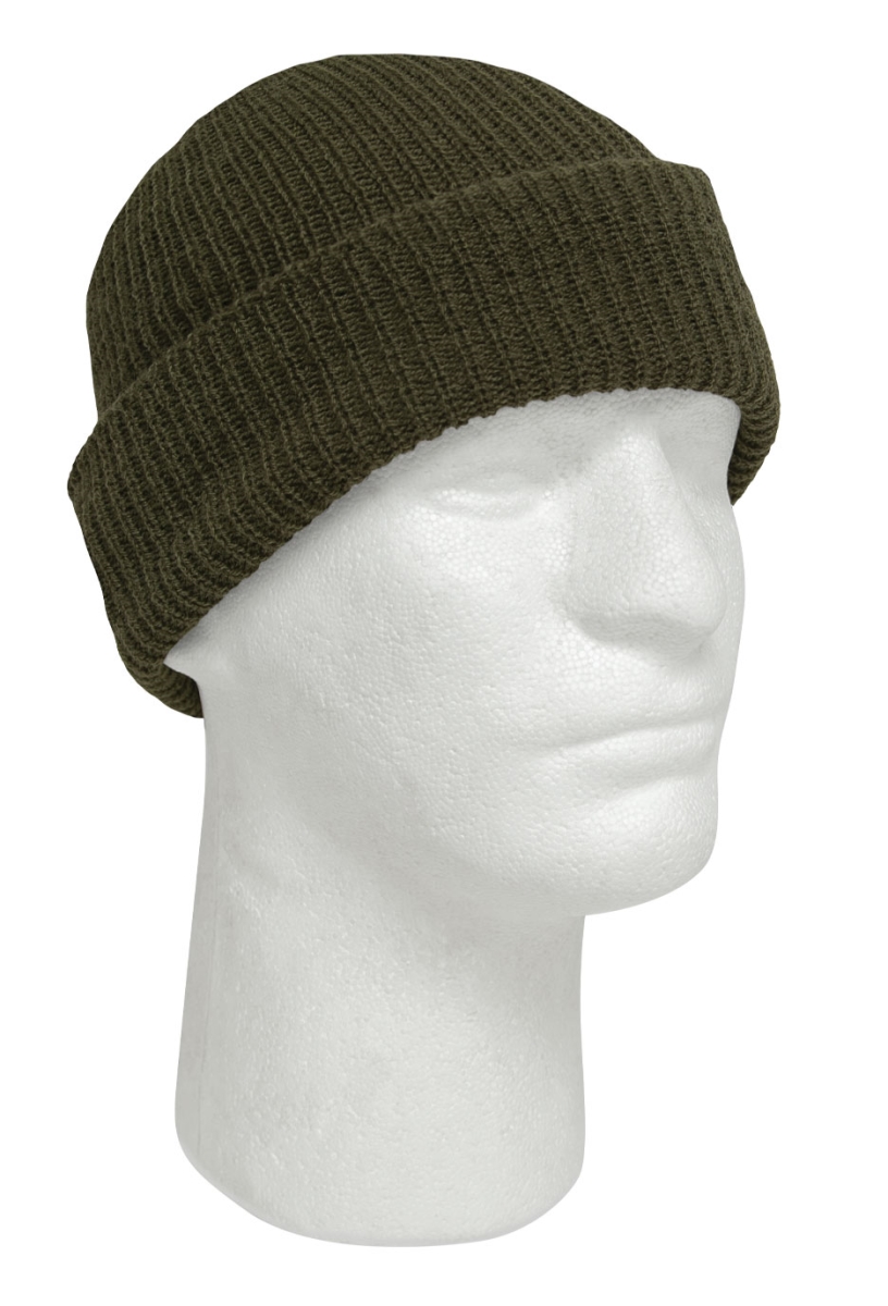 5507 G.I. Wintuck Watch Caps, Olive Drab