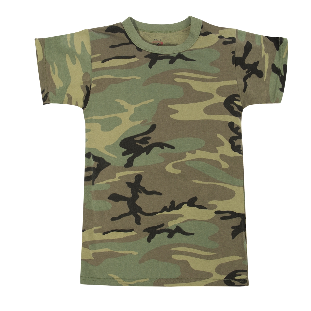 8540 Men Kids Vintage Camo Short Sleeve T-Shirt - Medium