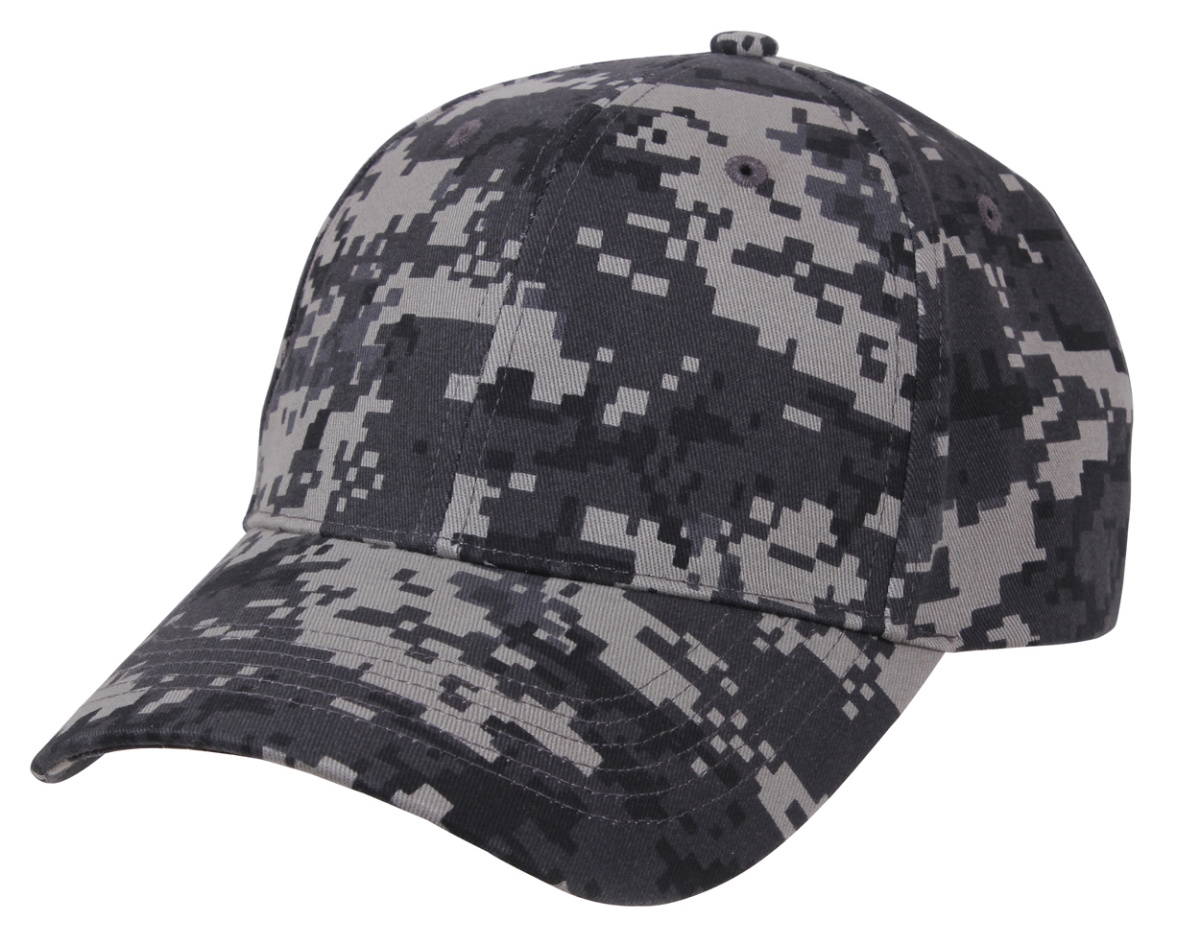 14366 Supreme Low Profile Caps, Subdued Urban Digital Camo