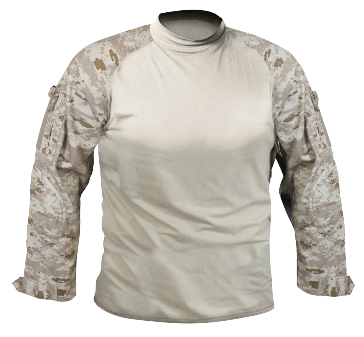 10477 NYCO Fire Retardant Combat Long Sleeve Shirt, Desert Digital Camo - Medium