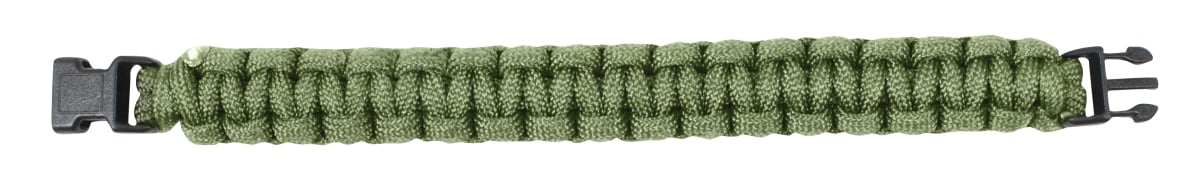 10733 Paracord Bracelet, Olive Drab - 7 in. Length