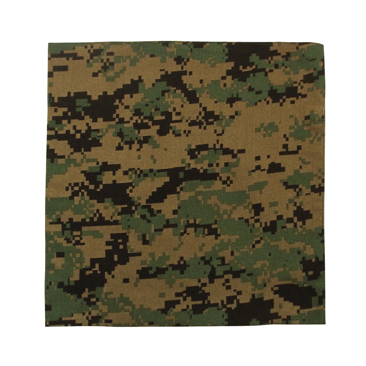 2775 Digital Camo Bandana, Woodland Digital Camo
