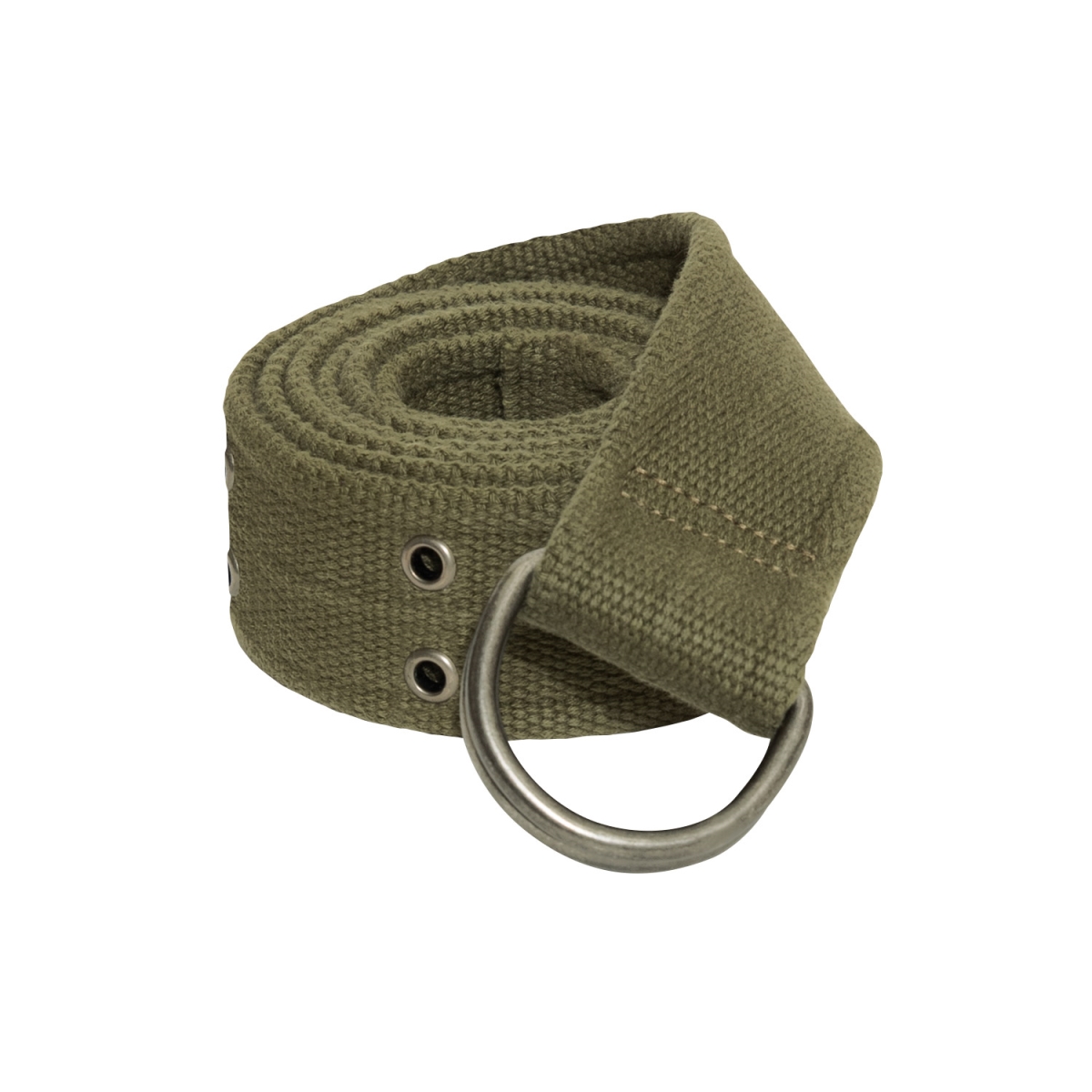 2837 Vintage D-Ring Belt, Olive Drab - Large