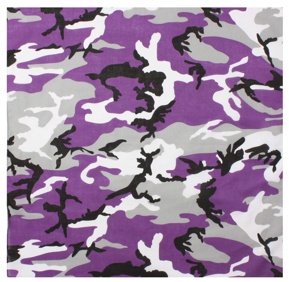 2850 Colored Bandana, Ultra Violet Camo