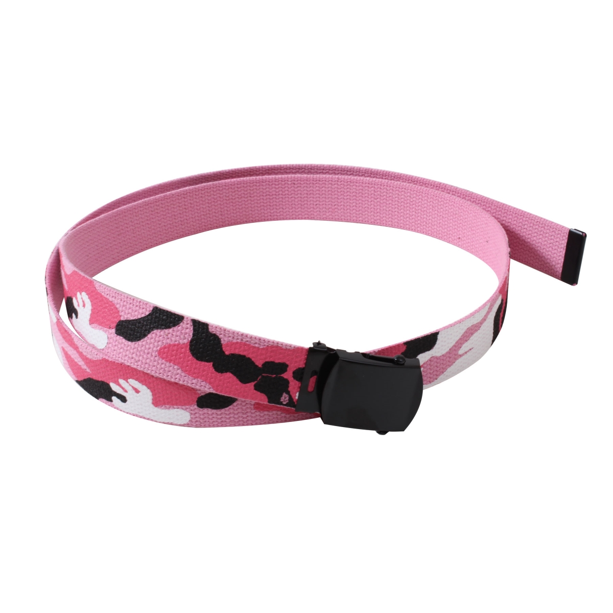 3042 Reversible Web Belts, Pink Camo & Pink - 54 in. Length