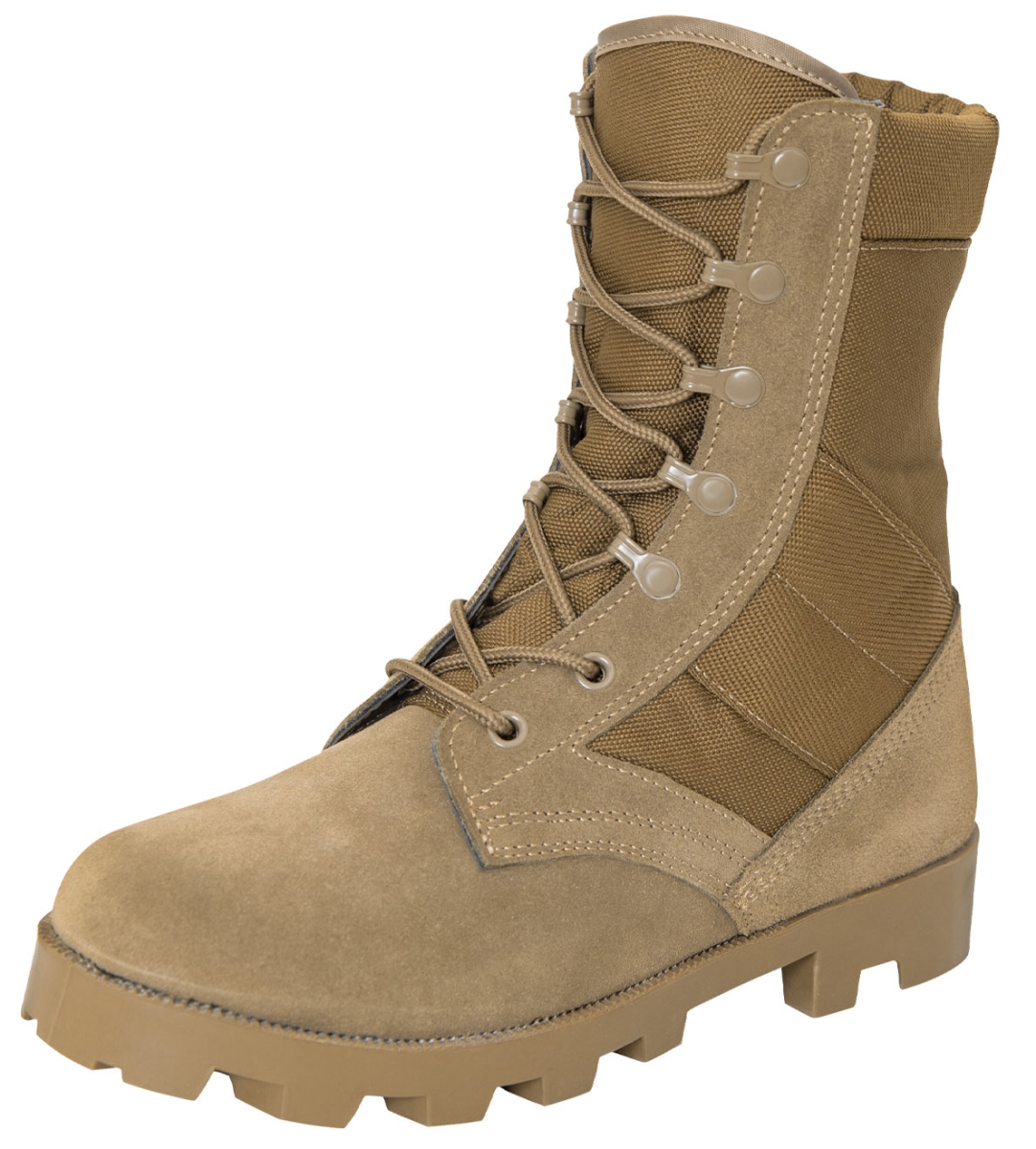 18942 8 in. Men Speedlace Jungle Boot, AR 670-1 Coyote Brown - Regular - Size 9