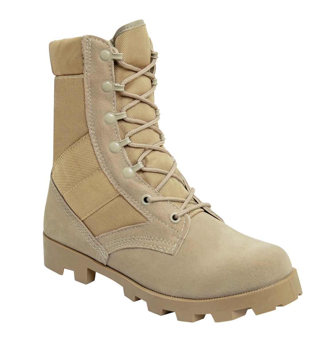 4211 8 in. Men Speedlace Jungle Boot, Desert Tan - Regular - Size 7