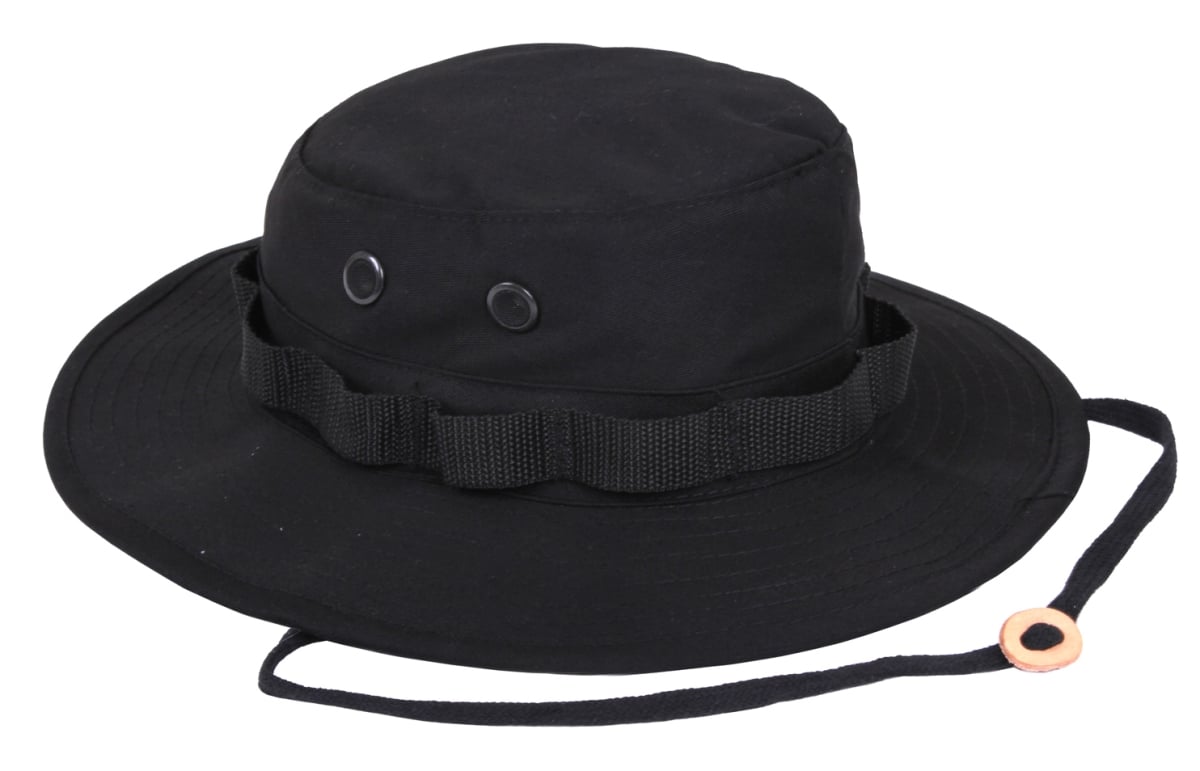 5553 Boonie Hat, Black - Size 7.5