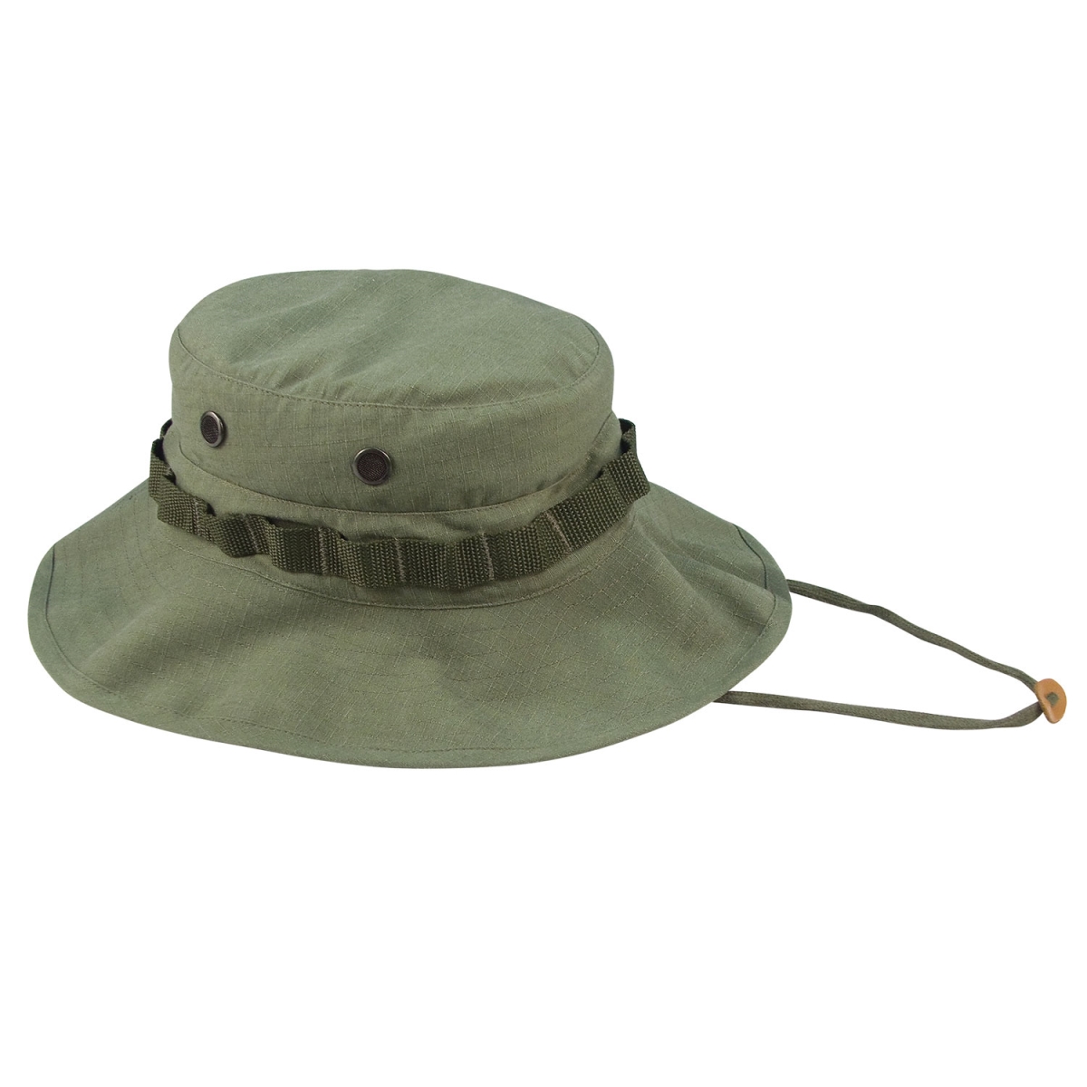 5703 Vintage Vietnam Style Boonie Hat, Olive Drab - Size 7.5