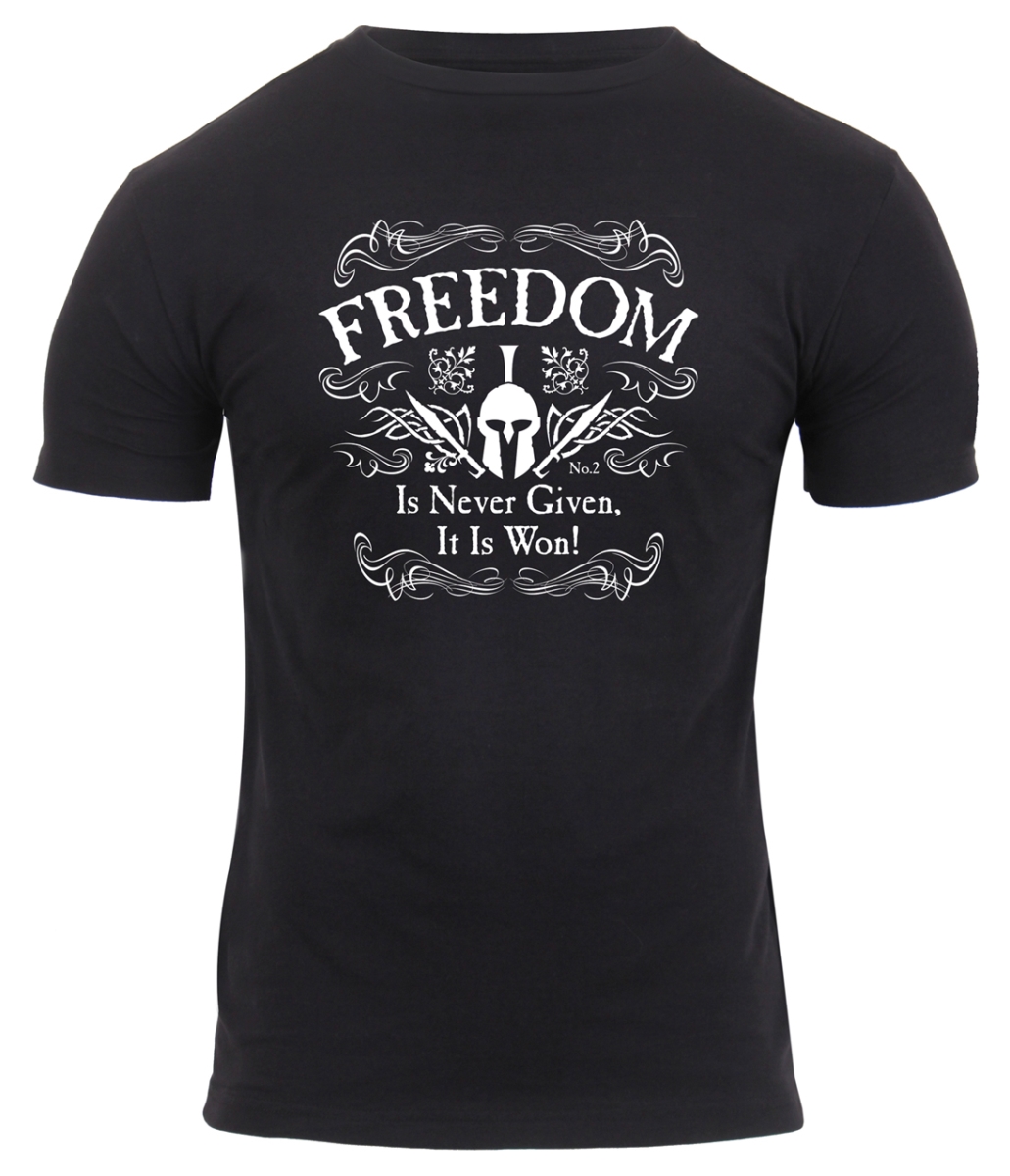 18439 Athletic Fit Freedom Short Sleeve T-Shirt - Small