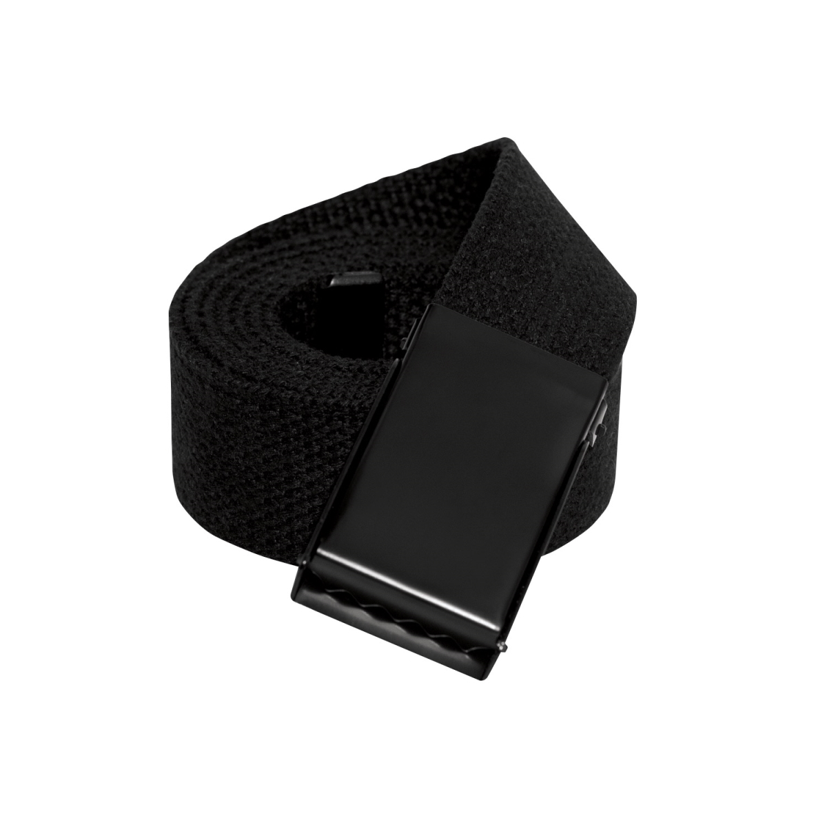 6205 Web Belts with Flip Buckle, Black