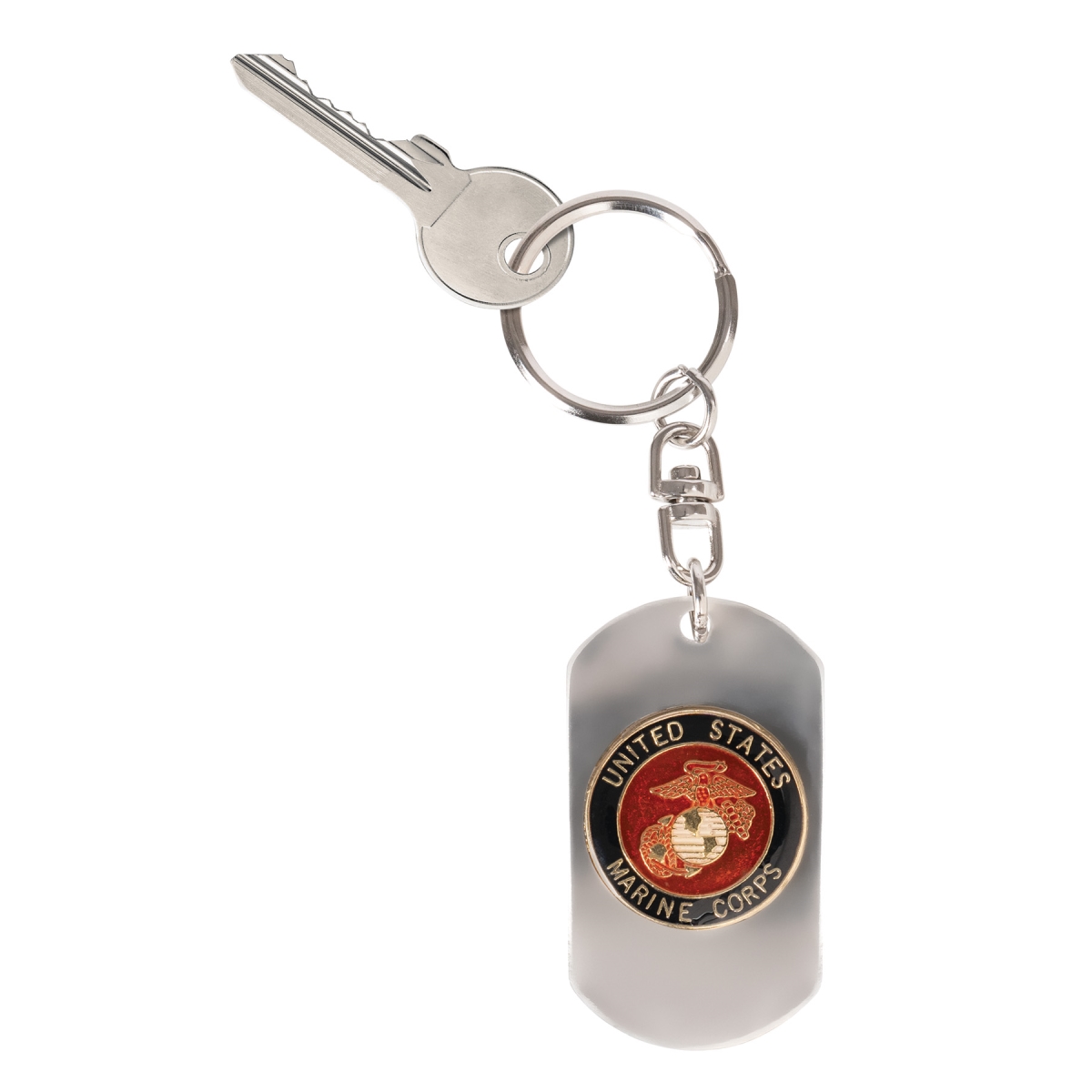 3766 Marines Dog Tag Key Chain