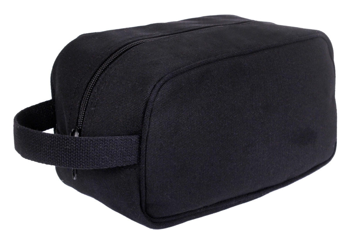 9325 Canvas Travel Dopp Kit, Black