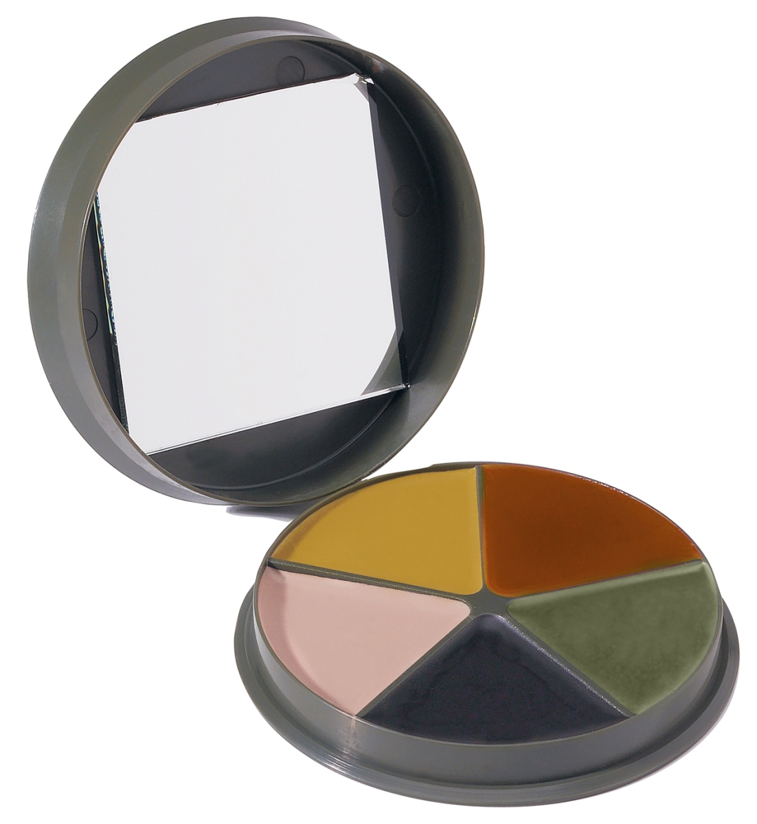 10678 GI Type 5 Color Camo Face Paint Round Compact