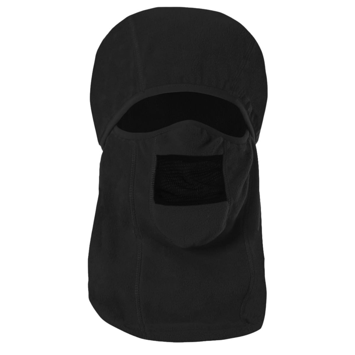 22513 Fleece Hinged Vented Balaclava, Black