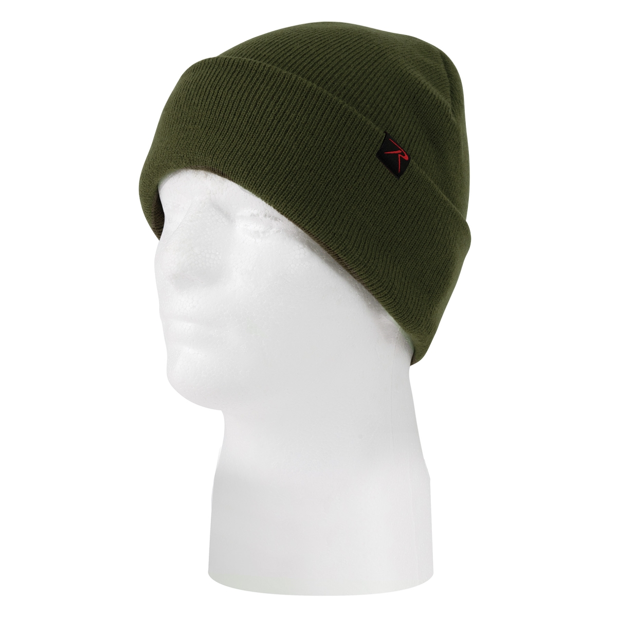 22704 Deluxe Fine Knit Watch Caps, Ranger Green