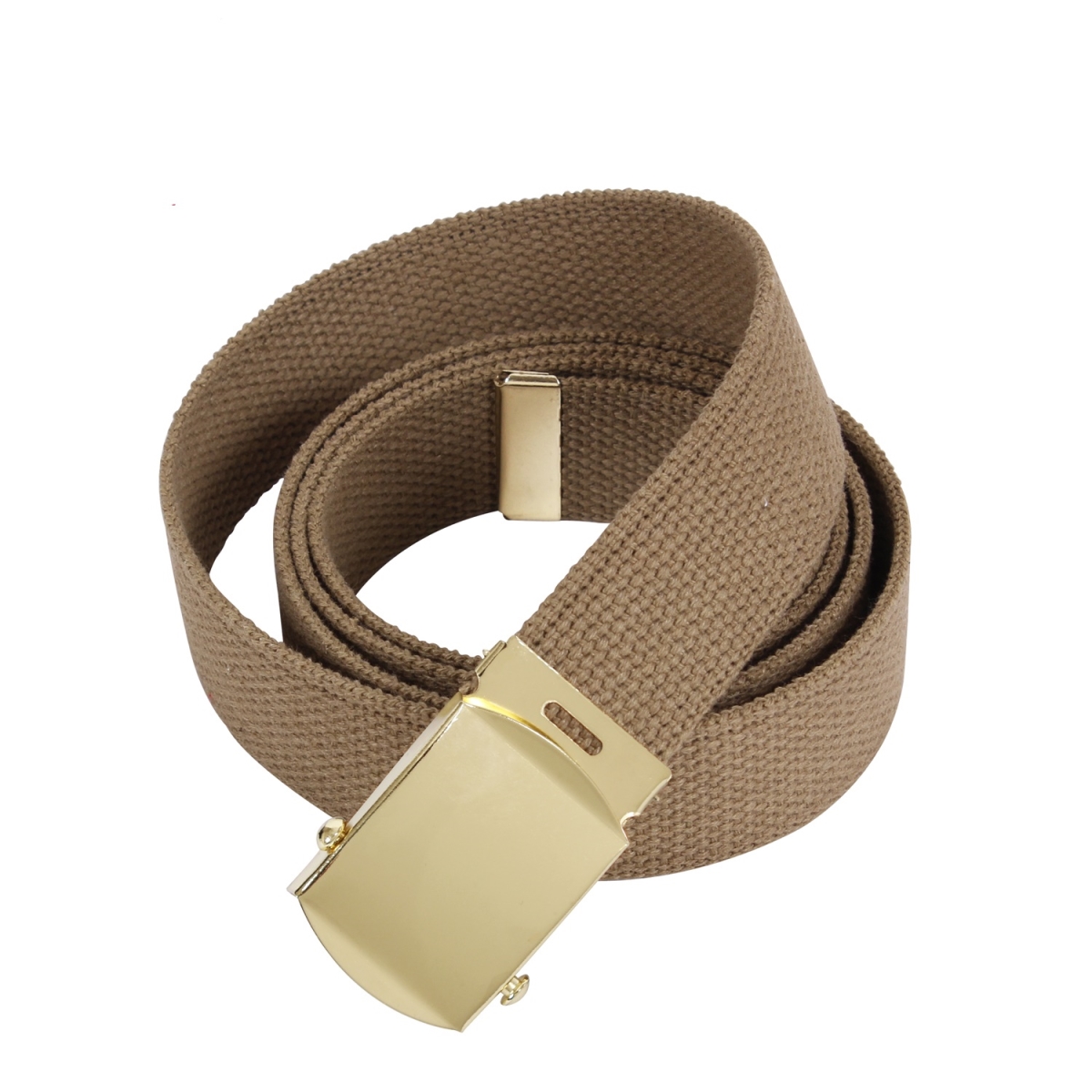 2870 54 in. Long Web Belts, Coyote Brown & Gold