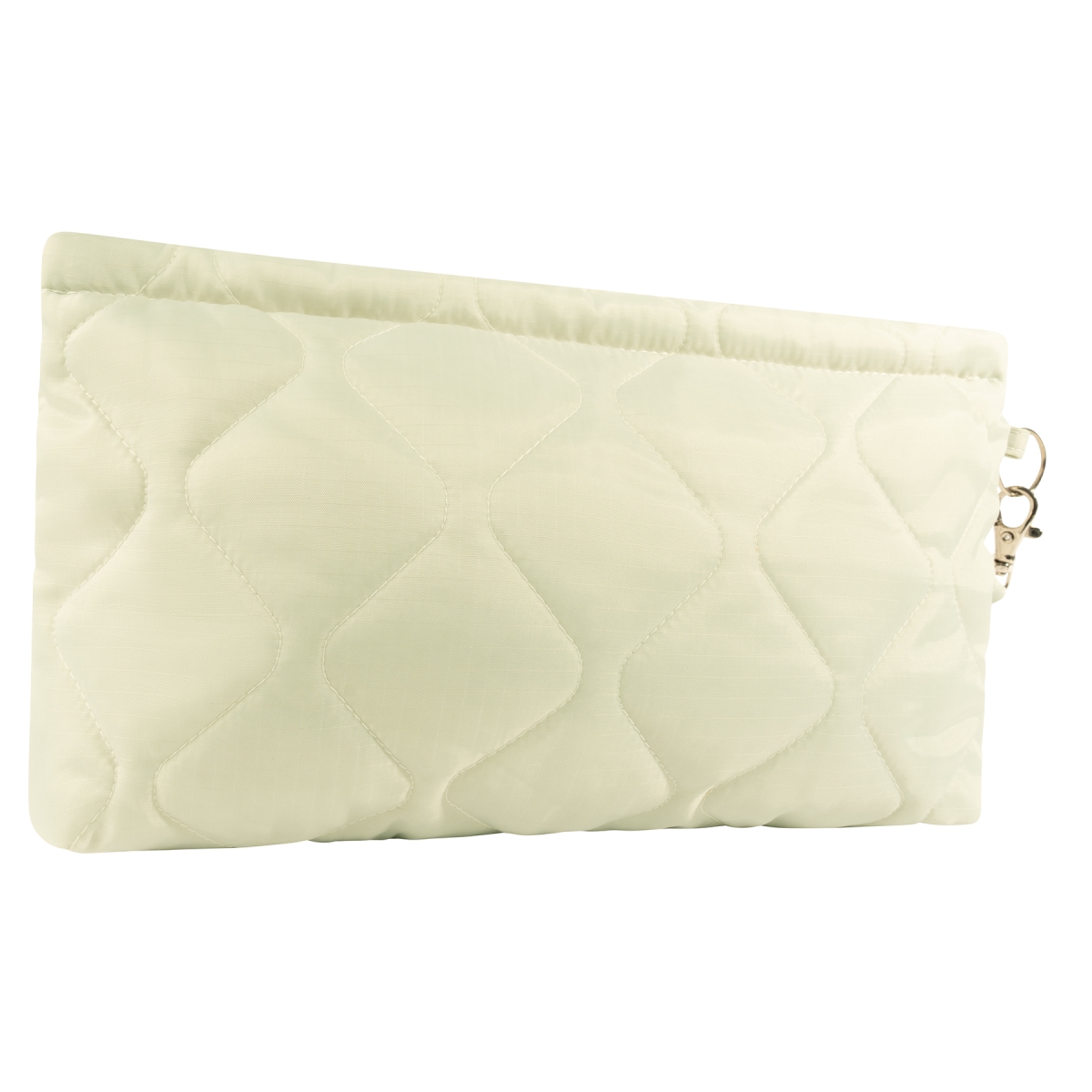 30367 Lightweight Woobie Zipper Pouch, Cream