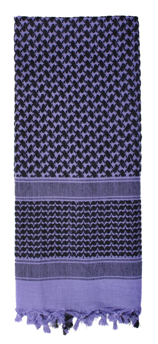 9835 Shemagh Tactical Desert Keffiyeh Scarf, Purple