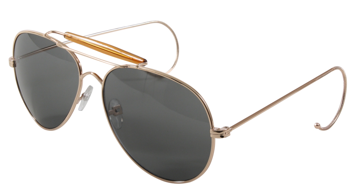 128 G.I. Type Air Force Pilots Sunglasses with Case