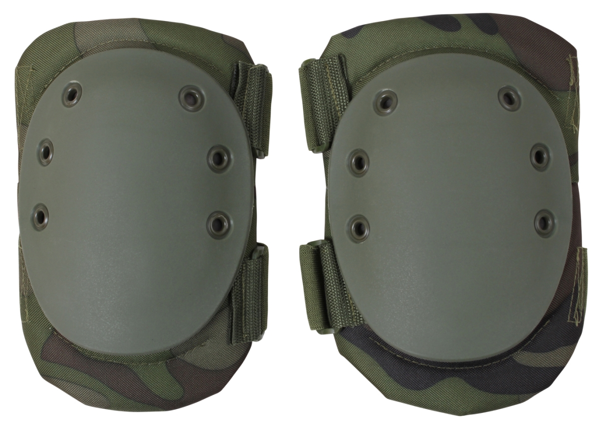 468 Tactical Protective Gear Knee Pads, Woodland Camo