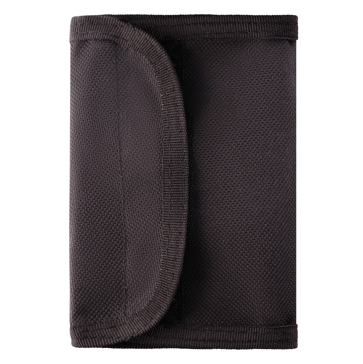 521 Deluxe Tri-Fold ID Wallet, Black